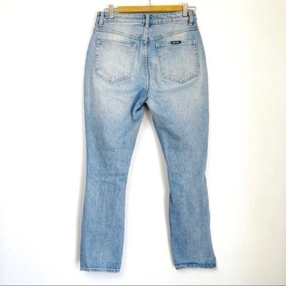 ROLLAS AUSSIE MILLER MID-HIGH RISE SLIM JEANS STRAIGHT LEG 28 - Picture 2 of 10
